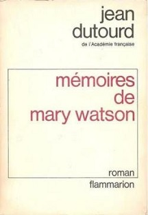 Couverture Mémoires de mary watson