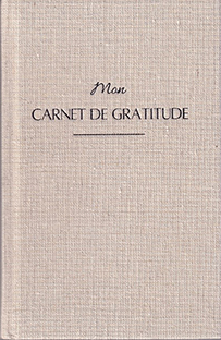 Couverture Mon carnet de gratitude - Livre neuf