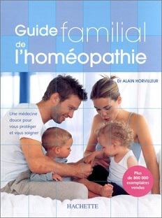 Couverture Guide familial de l'homéopathie