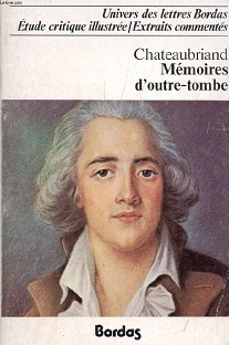 Couverture Mémoires d'outre-tombe