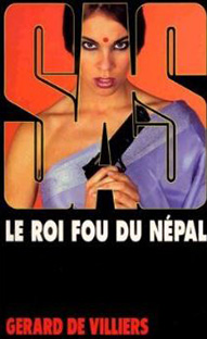 Couverture SAS (145) - Le roi fou du Népal
