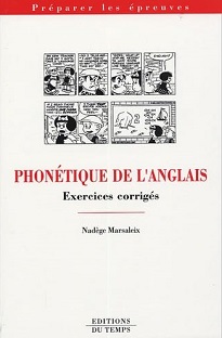 Couverture Phonétique de l'anglais : Exercices corrigés