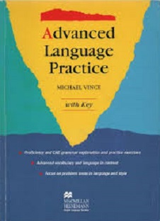 Couverture Advanced language practice