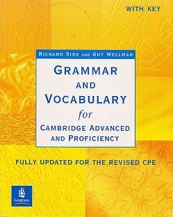 Couverture Grammar and vocabulary for cambridge advanced and proficiency