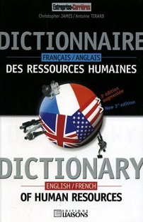 Couverture Dictionnaire Français/Anglais des ressources humaines