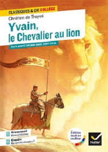 Couverture Yvain, le chevalier au lion