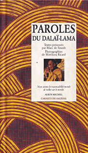 Couverture Paroles du Dalaï-Lama