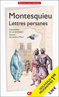 Couverture Lettres persanes