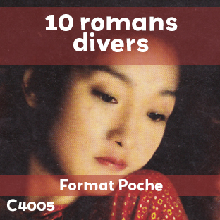 Couverture Pack de 10 romans Format Poche (soit le livre à 800 F)