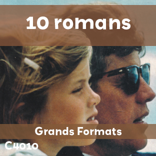 Couverture Pack de 10 romans grand format (soit le livre à 750 F)