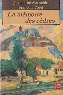 Couverture La mémoire des cèdres