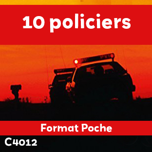 Couverture Pack de 10 romans policiers Format Poche (soit le livre à 850 F)