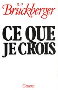 Couverture Ce que je crois