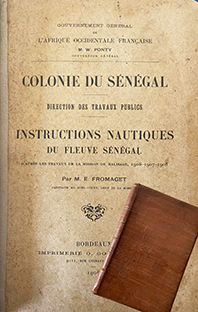 Couverture Instructions nautiques du fleuve Sénégal