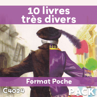 Couverture Pack de 10 livres très divers (soit le livre à 300 F)