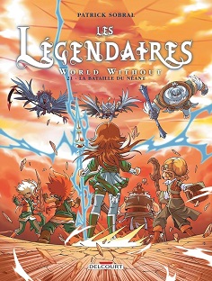 Couverture Les légendaires – Tome 21 – World without – La bataille du néant